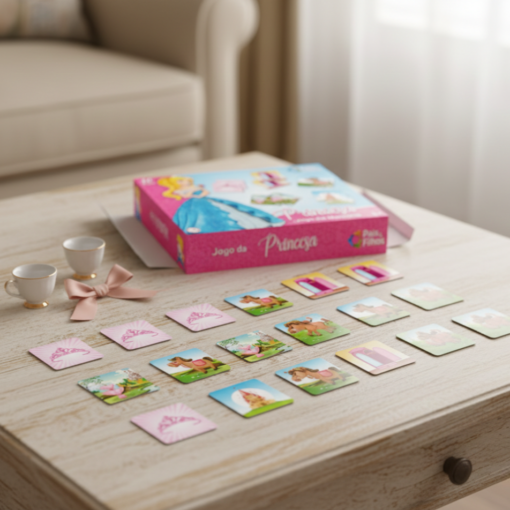 Jogo da Memória Princesas Disney Super Jogos Gala Brinquedos