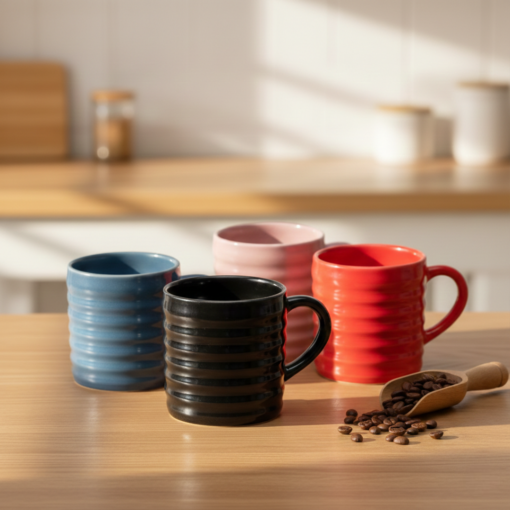 Caneca de Cerâmica Gomos 210ml Lyor