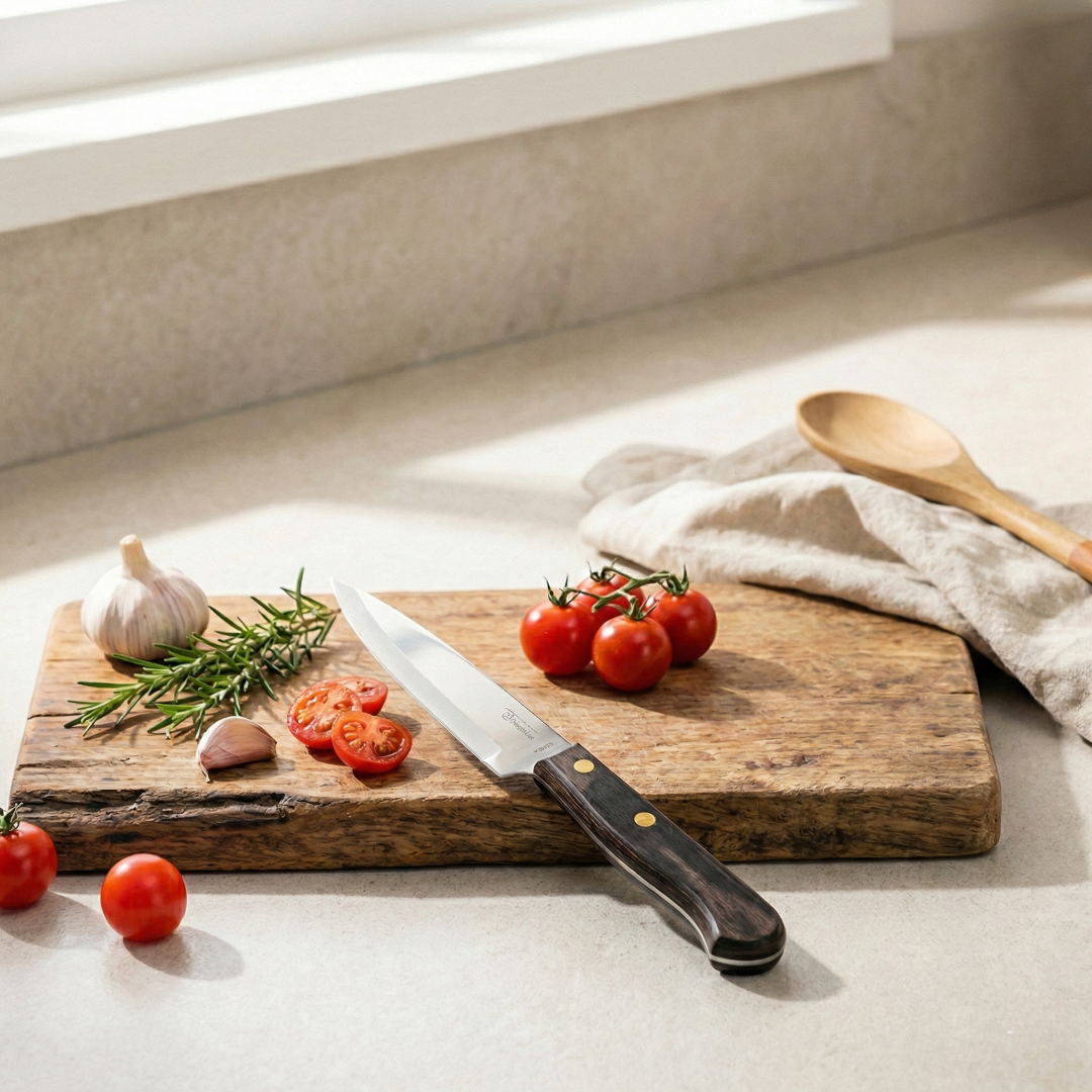 Faca de cozinha wood de 6 polegadas