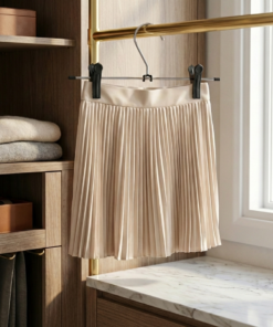 Cabide para saia com presilha Cromado