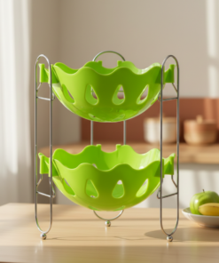 fruteira de mesa cromada Niquelart