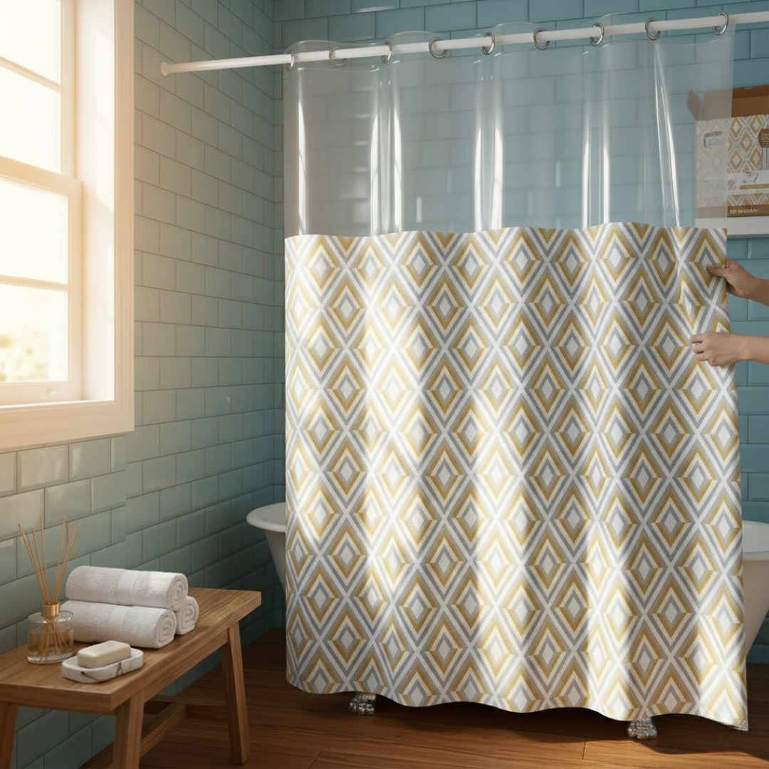 cortina box com visor Plast Leo