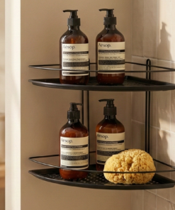 Porta Shampoo Canto Duplo Aramado