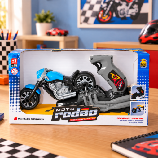 Disparador de Moto Infantil Rodão BS Toys