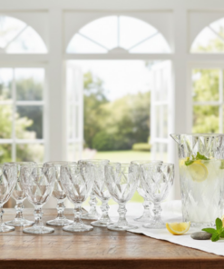 Kit Jarra de Vidro 1,2L com 12 Taças 300ml