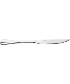 Faca de Churrasco Inox Euro Mesa Serrilhada Original Line