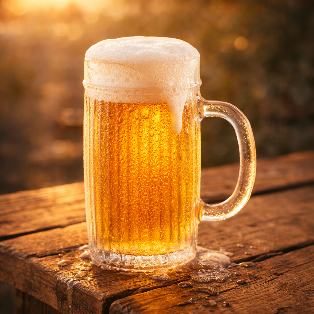 Caneca de Vidro para Chopp Riviera 490ml