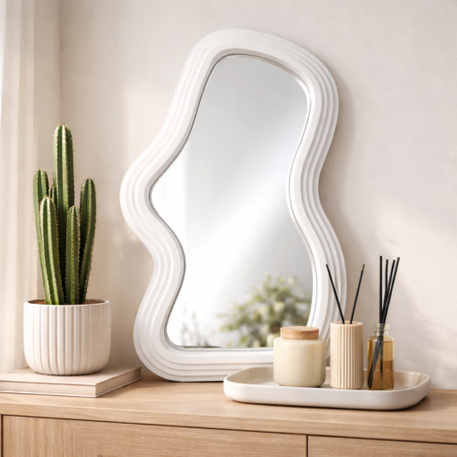 Espelho Decorativo para Parede Orgânico Moderno