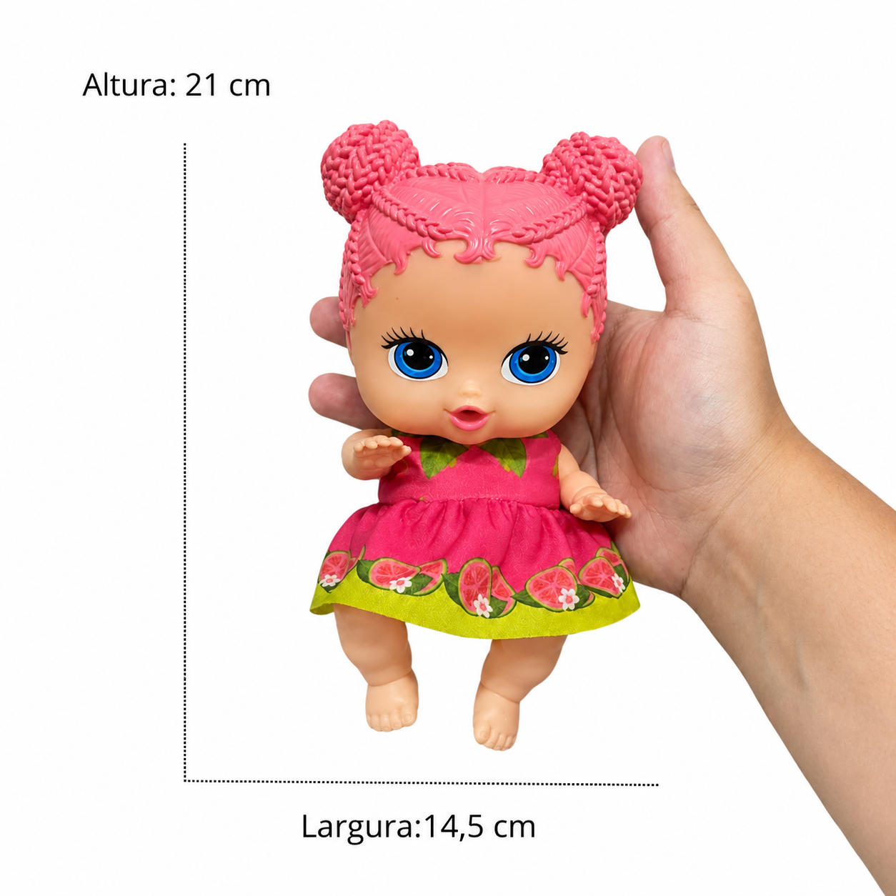 Boneca Frutinhas Goiaba Cotiplás com Cheirinho 19cm