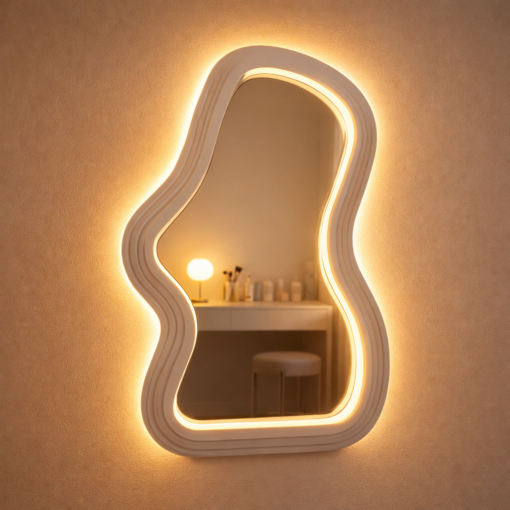 Espelho Decorativo para Parede Orgânico Moderno