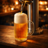 Caneca de Vidro para Chopp Riviera 490ml Allmix