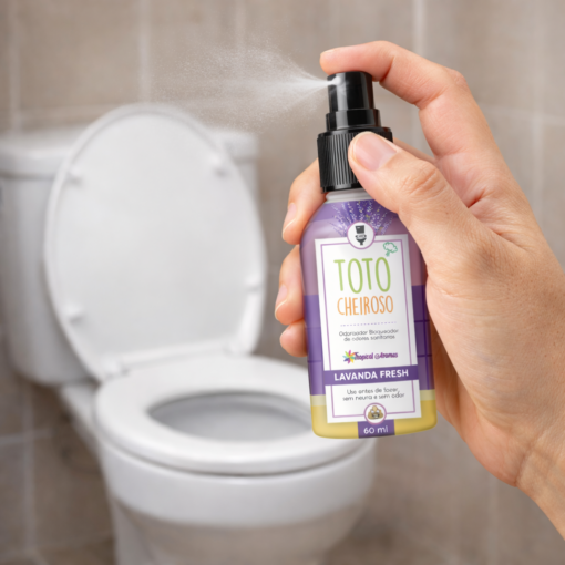 Odorizador Sanitário Bloqueador de Odores Lavanda 60ml