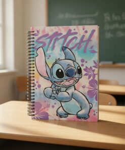 Caderno Escolar Disney Stitch 10 Matérias 160 Folhas