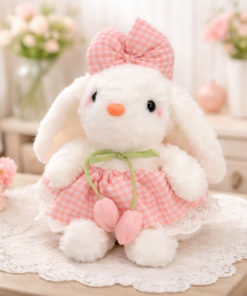 Coelha de Páscoa Pelúcia Decorativa Infantil