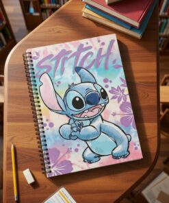 Caderno Escolar Disney Stitch 10 Matérias 160 Folhas