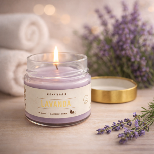 Vela Aromática Decorativa Perfumada para Ambiente 140g