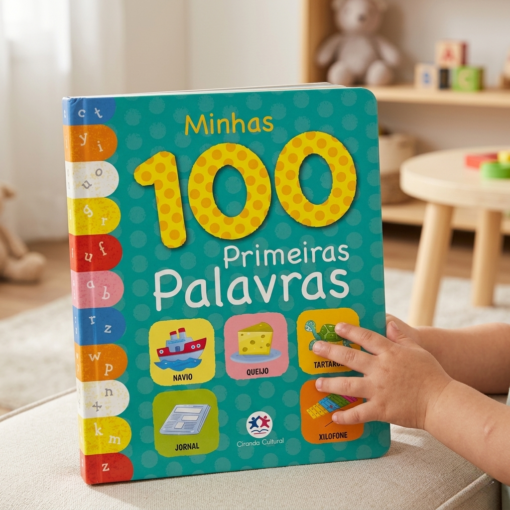 Livro Minhas 100 Primeiras Palavras Ciranda Cultural