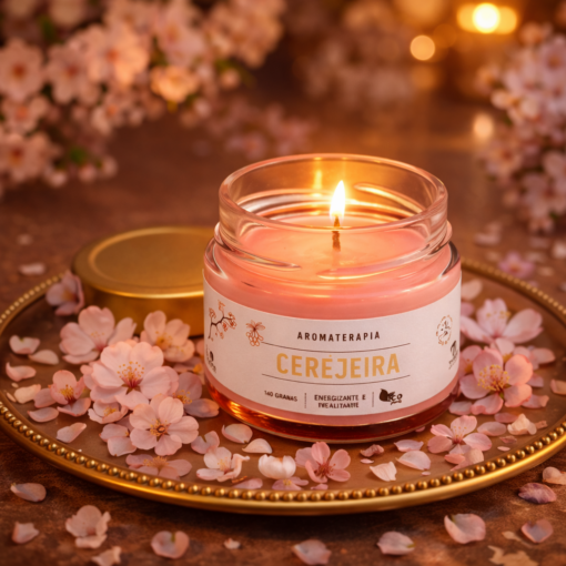 Vela Aromática Decorativa Perfumada para Ambiente 140g