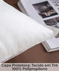 Enchimento para Almofada 45x45 em Fibra de Silicone Macio