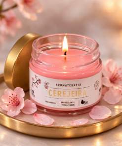 Vela Aromática Decorativa Perfumada para Ambiente 140g