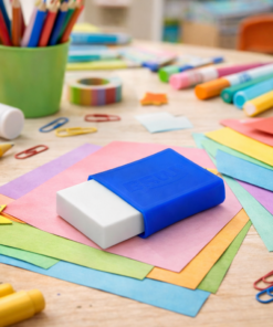 Borracha Grafite Escolar Grande BRW