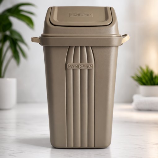 Lixeira Basculante 30L Sanremo Plástica Resistente