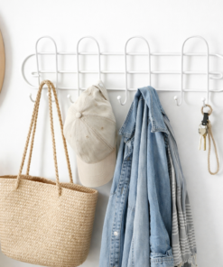 Porta Vassouras Emborrachado Arthi Com Esferas Suspença