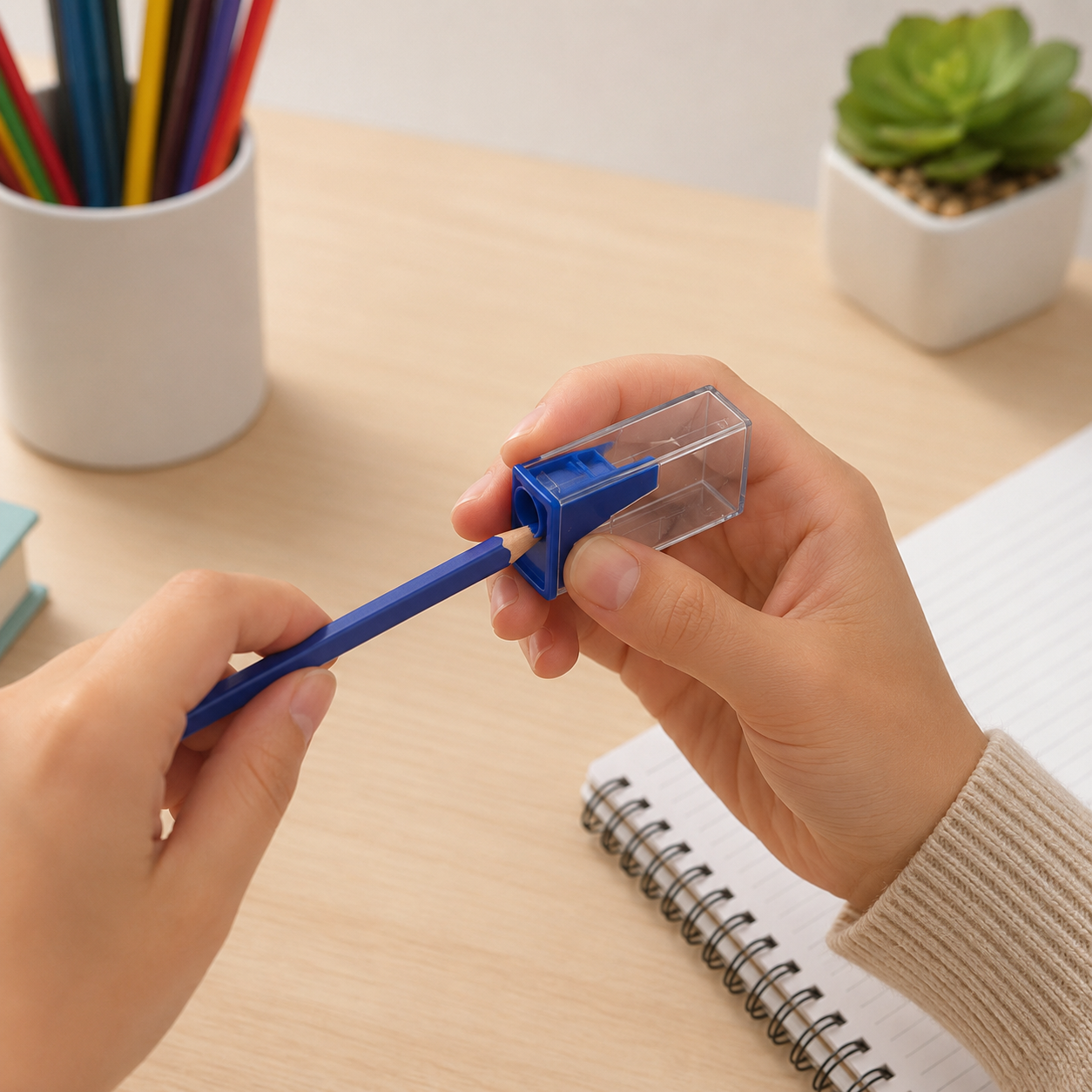 Apontador com Depósito Faber-Castell