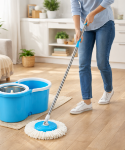 Esfregão Mop com Balde 9L