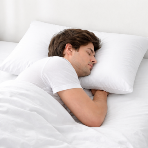 Travesseiro Toque de Plumas Alto Conforto Para Dormir Melhor