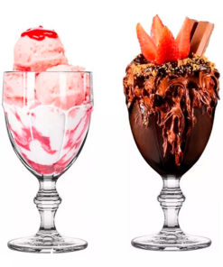 Jogo de Taças em Vidro Lotus 6 Peças 300ml Casambiente