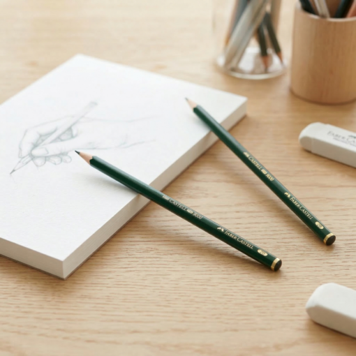Lápis Grafite Castell 2B Faber-Castell