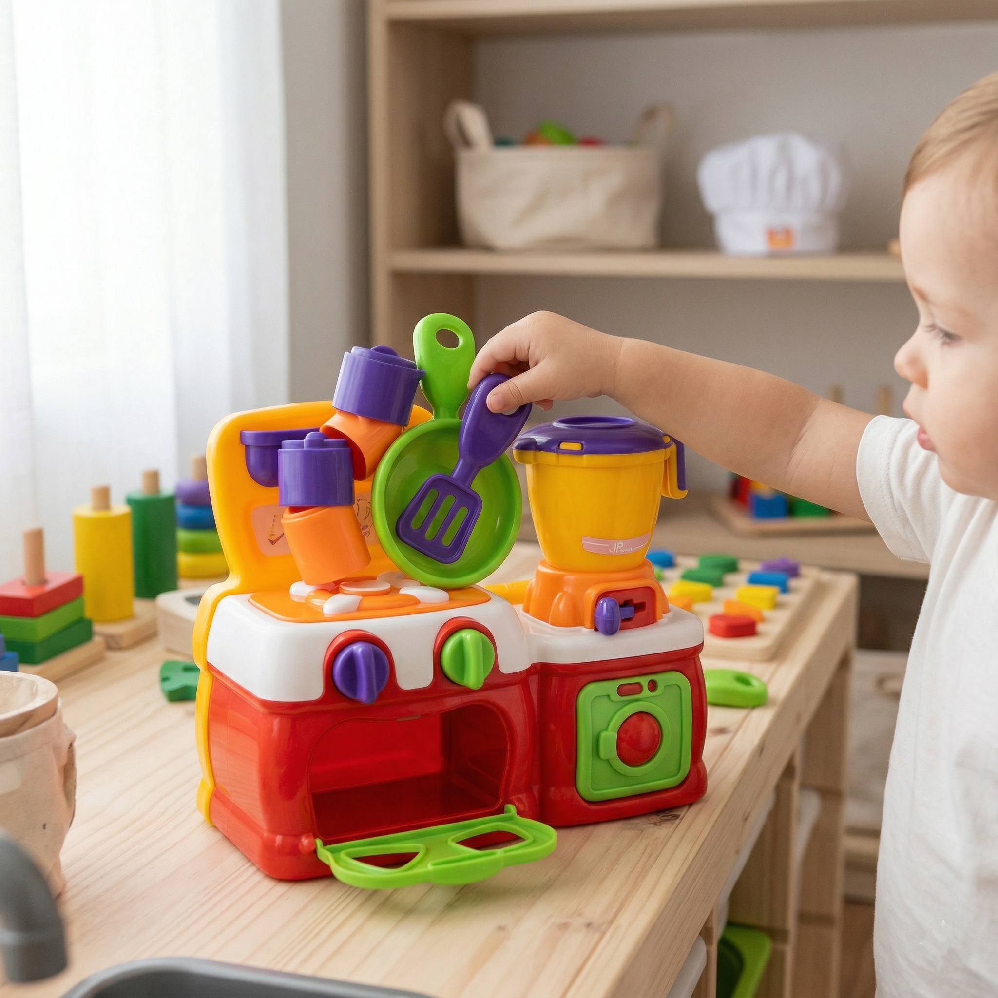 cozinha infantil didática brinquedo
