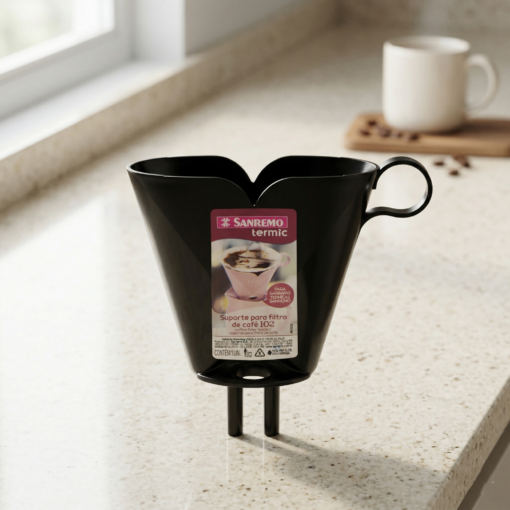 Suporte para Filtro de Café Plástico Tamanho Sanremo