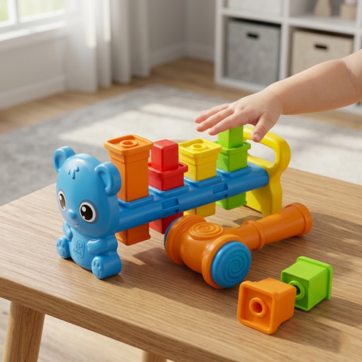 Brinquedo Educativo Mesinha de Martelar JP Brink