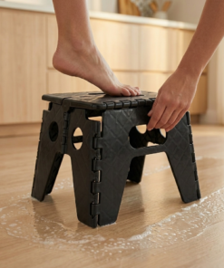 Banquinho dobrável com encosto Arqplast