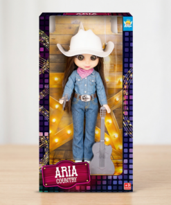 boneca Aria Country estilizada