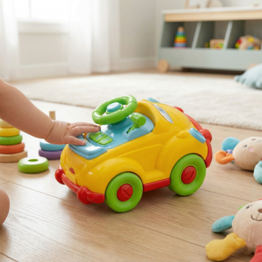 Volante de Brinquedo Bebê JP Brink