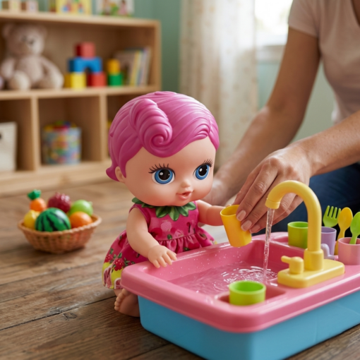 Boneca Coleção Frutinhas Sabor Groselha Cotiplás