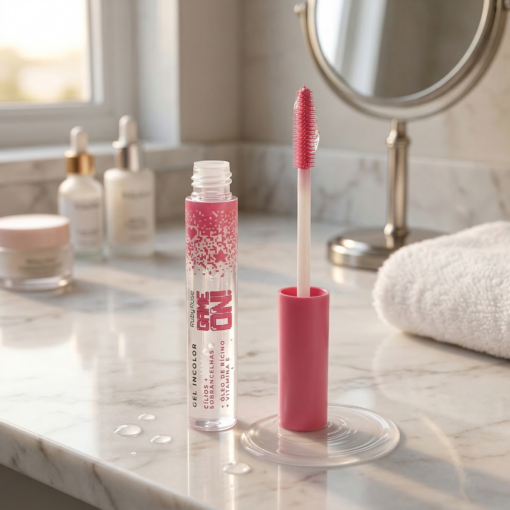 Gel Incolor para Sobrancelhas Melu Ruby Rose
