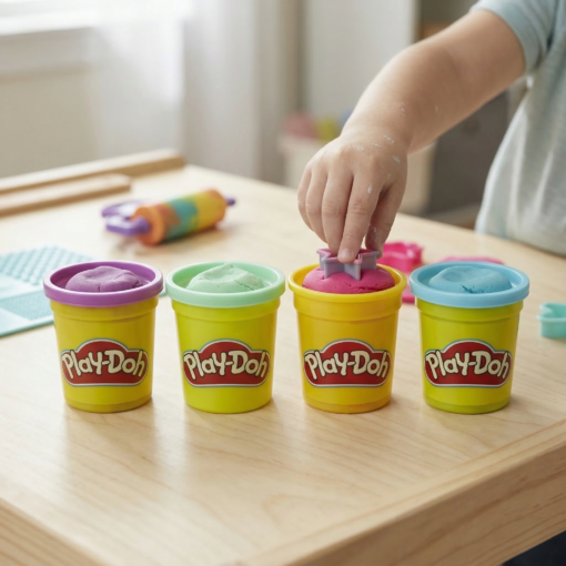Play-Doh 4 Potes Sortidos Hasbro