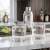 Copo Bar Rocks 265ml Transparente Dislar