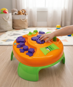 mesinha de atividades bebê portátil