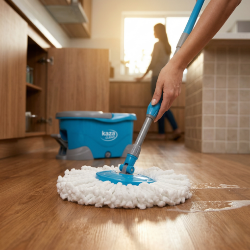 Refil para Mop Giratório 9L Microfibra Kaza Clean