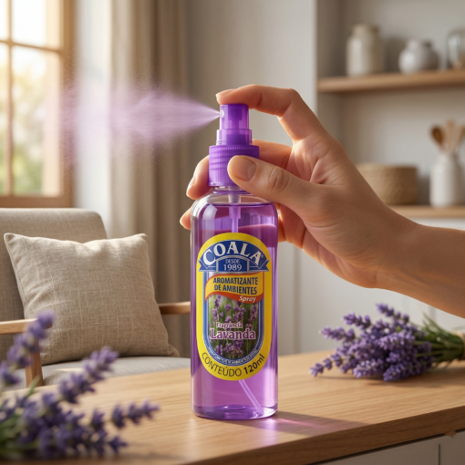 Spray Aromatizante de Ambiente Lavanda 120ml Vabs