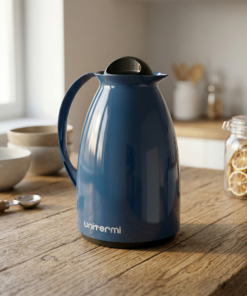 Garrafa térmica pequena azul 650ml
