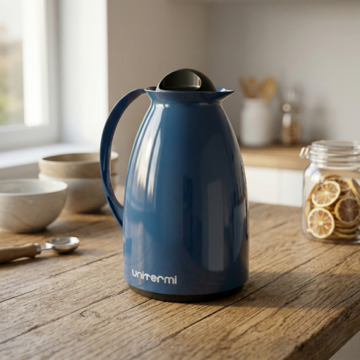 Garrafa Térmica Florença 0,65L Azul Unitermi