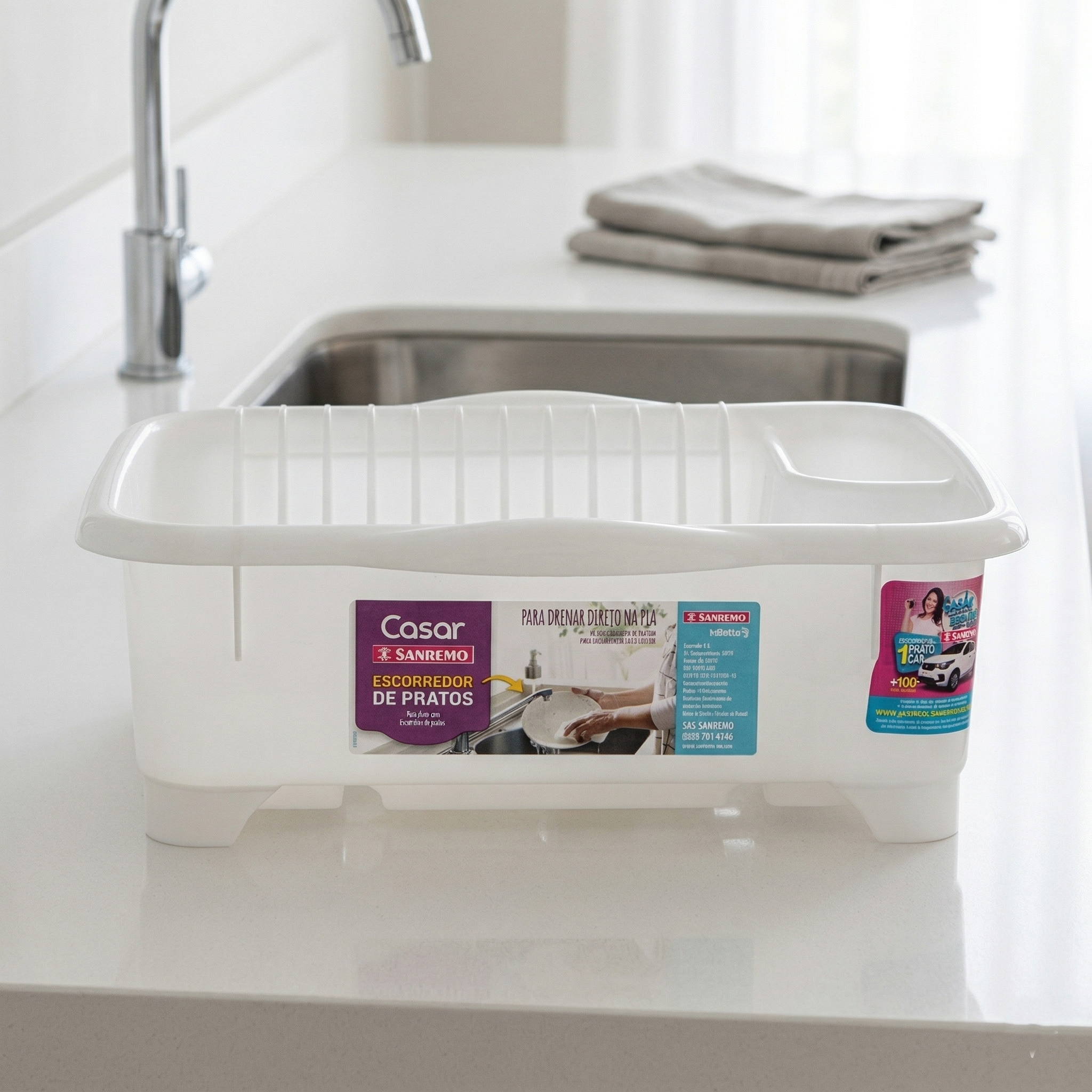 escorredor de pratos linha Casar da Sanremo