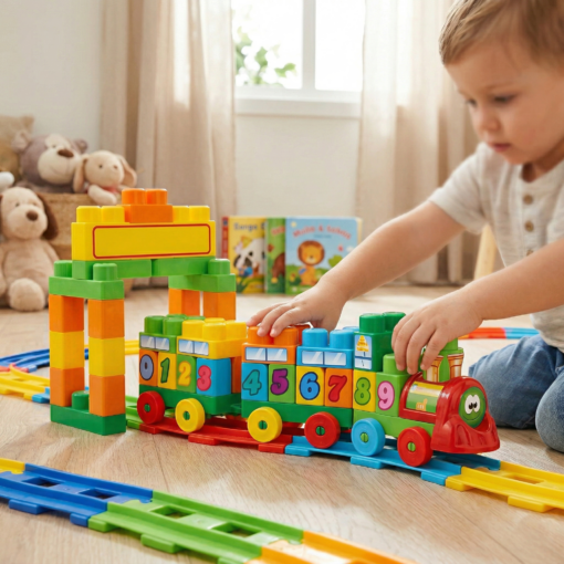 Baby Land Trenzinho Didático Infantil Cardoso Brinquedos