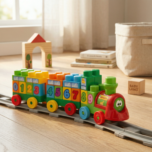 Baby Land Trenzinho Didático Infantil Cardoso Brinquedos